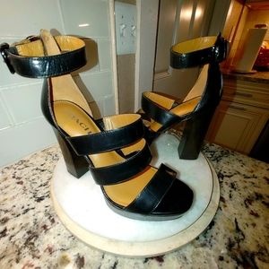 NIB COACH BLACK HEELS
